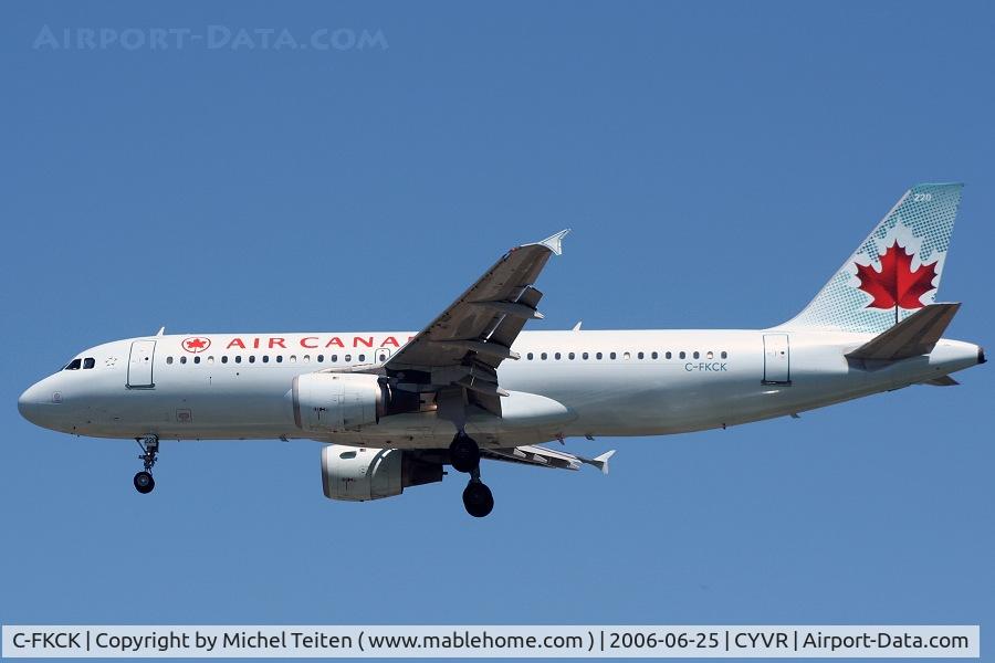 C-FKCK, 1991 Airbus A320-211 C/N 265, Air Canada