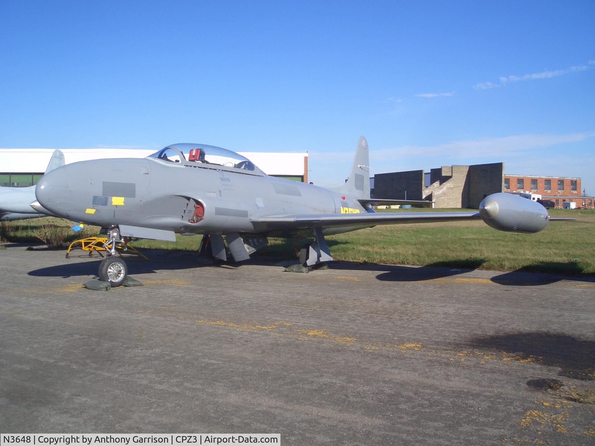 N3648, Canadair CT-133 Silver Star 3 (CL-30) C/N T33-648, CT-133 AUP Ejection Seat Testbed Aircraft