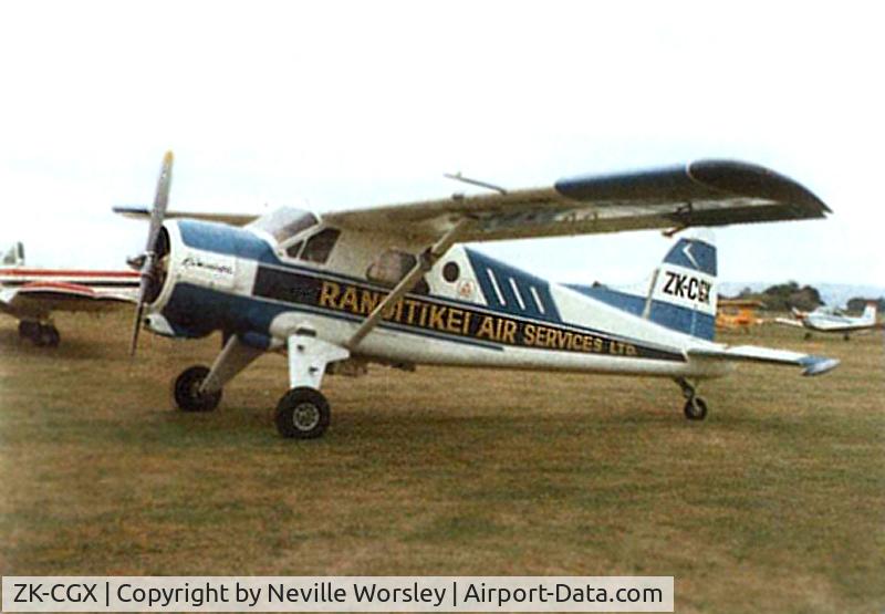 ZK-CGX, 1964 De Havilland Canada DHC-2 Beaver C/N 1548, 1976