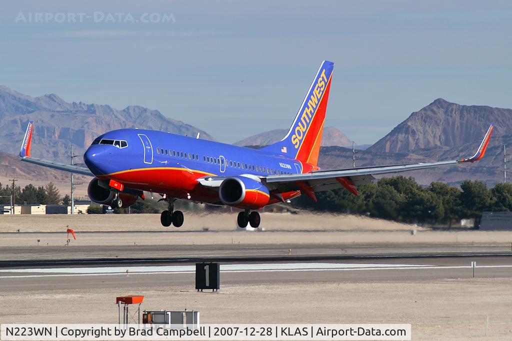 N223WN, 2005 Boeing 737-7H4 C/N 32492, Southwest Airlines / 2005 Boeing 737-7H4