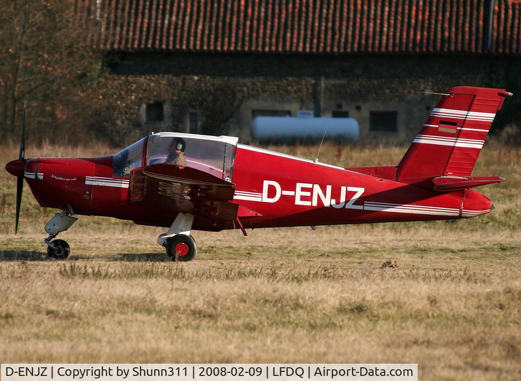 D-ENJZ, Morane-Saulnier MS-885 Super Rallye C/N 5361, Arriving from light flight...