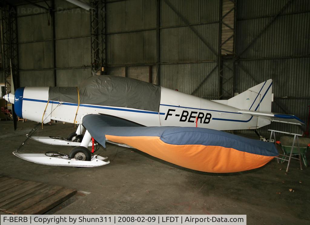 F-BERB, SAN Jodel D-140 Mousquetaire C/N 33, Hangared in the Airclub's hangard
