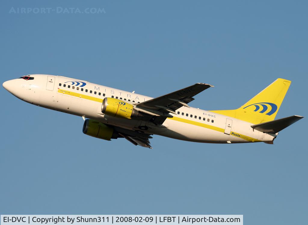 EI-DVC, 1991 Boeing 737-33A(QC) C/N 25426, Take off rwy 02