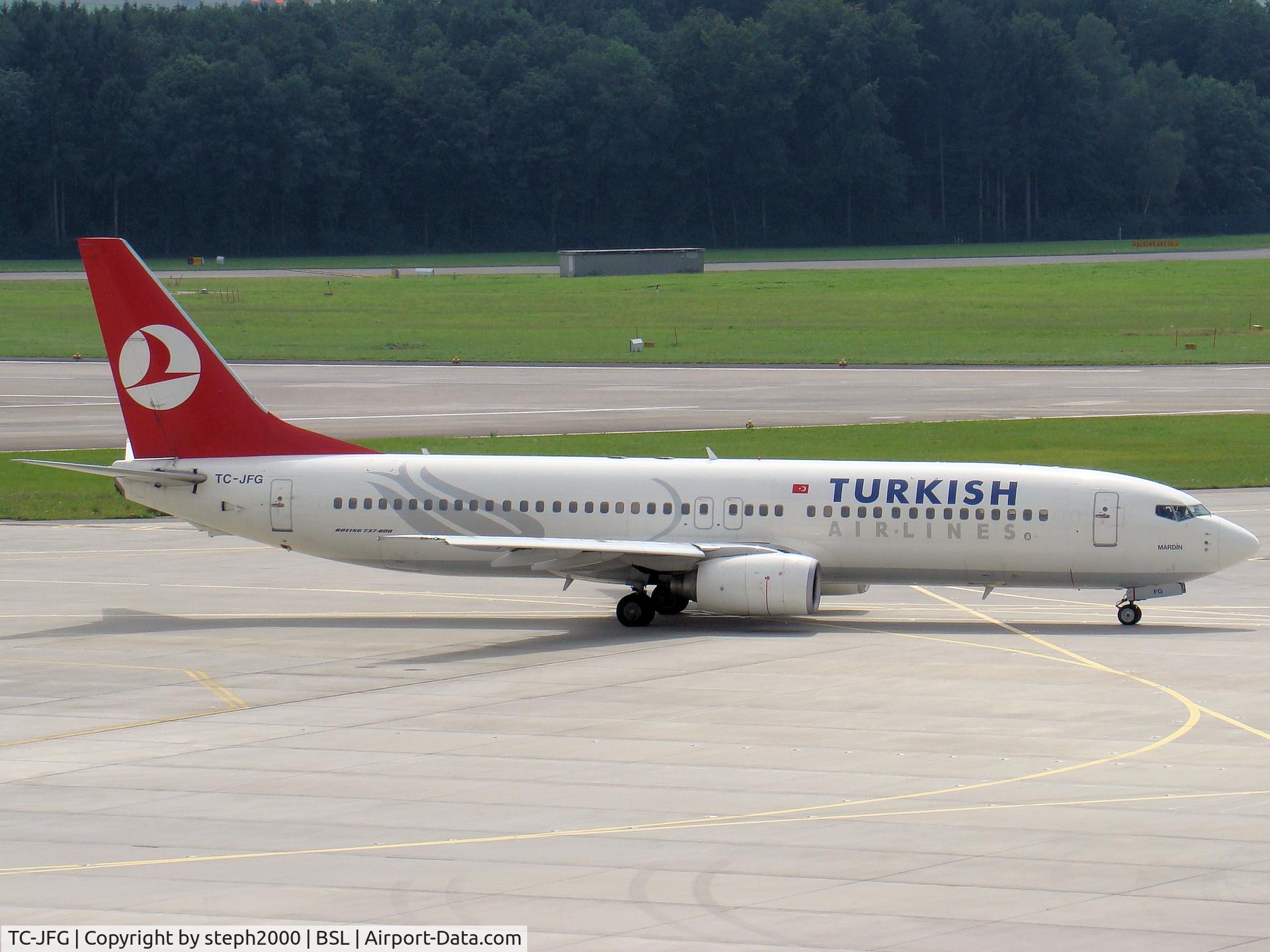 TC-JFG, 1998 Boeing 737-8F2 C/N 29769/102, -