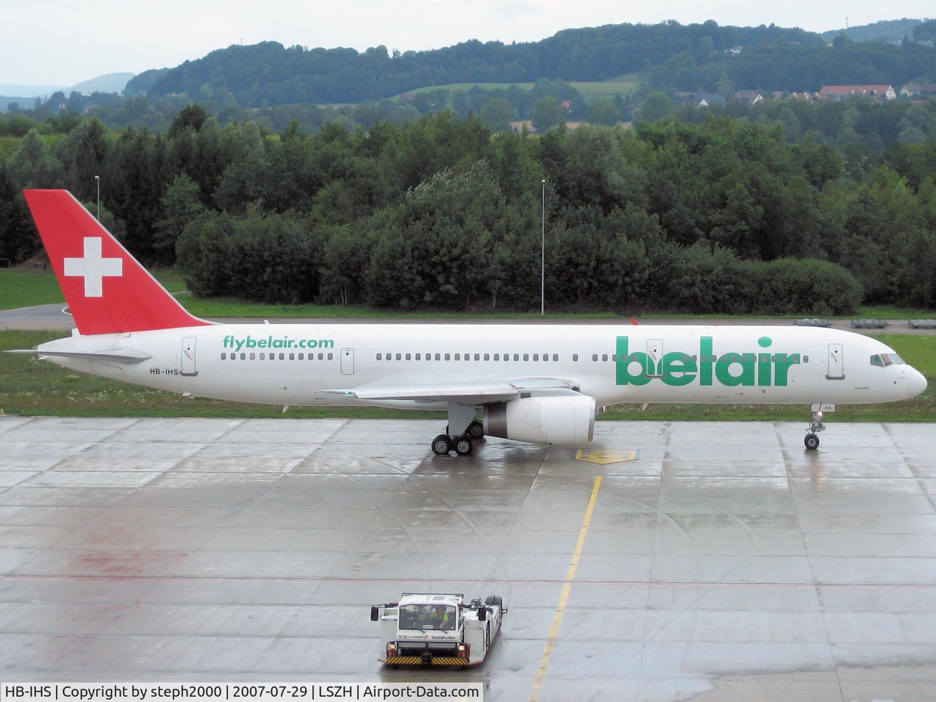 HB-IHS, 2000 Boeing 757-2G5 C/N 30394, -
