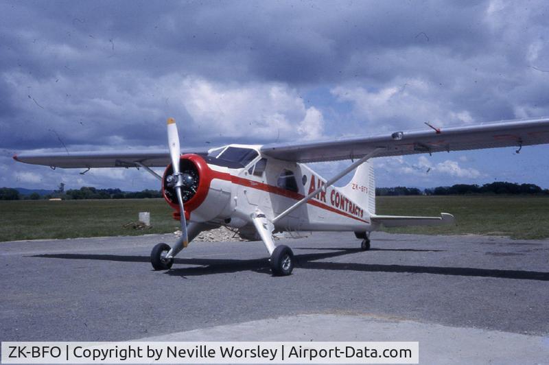 ZK-BFO, 1954 De Havilland Canada DHC-2 Beaver C/N 609, Masterton NZ 1966