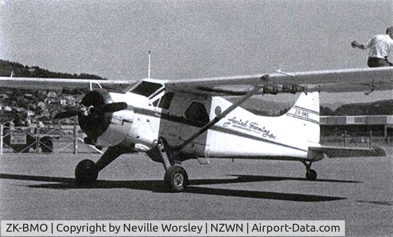 ZK-BMO, 1953 De Havilland Canada DHC-2 Beaver Mk.I C/N 462, At Wellington 1959