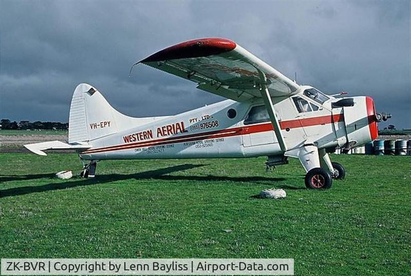 ZK-BVR, 1951 De Havilland Canada DHC-2 Beaver Mk.I C/N 126, When in Australia 1990 before being exported to NZ