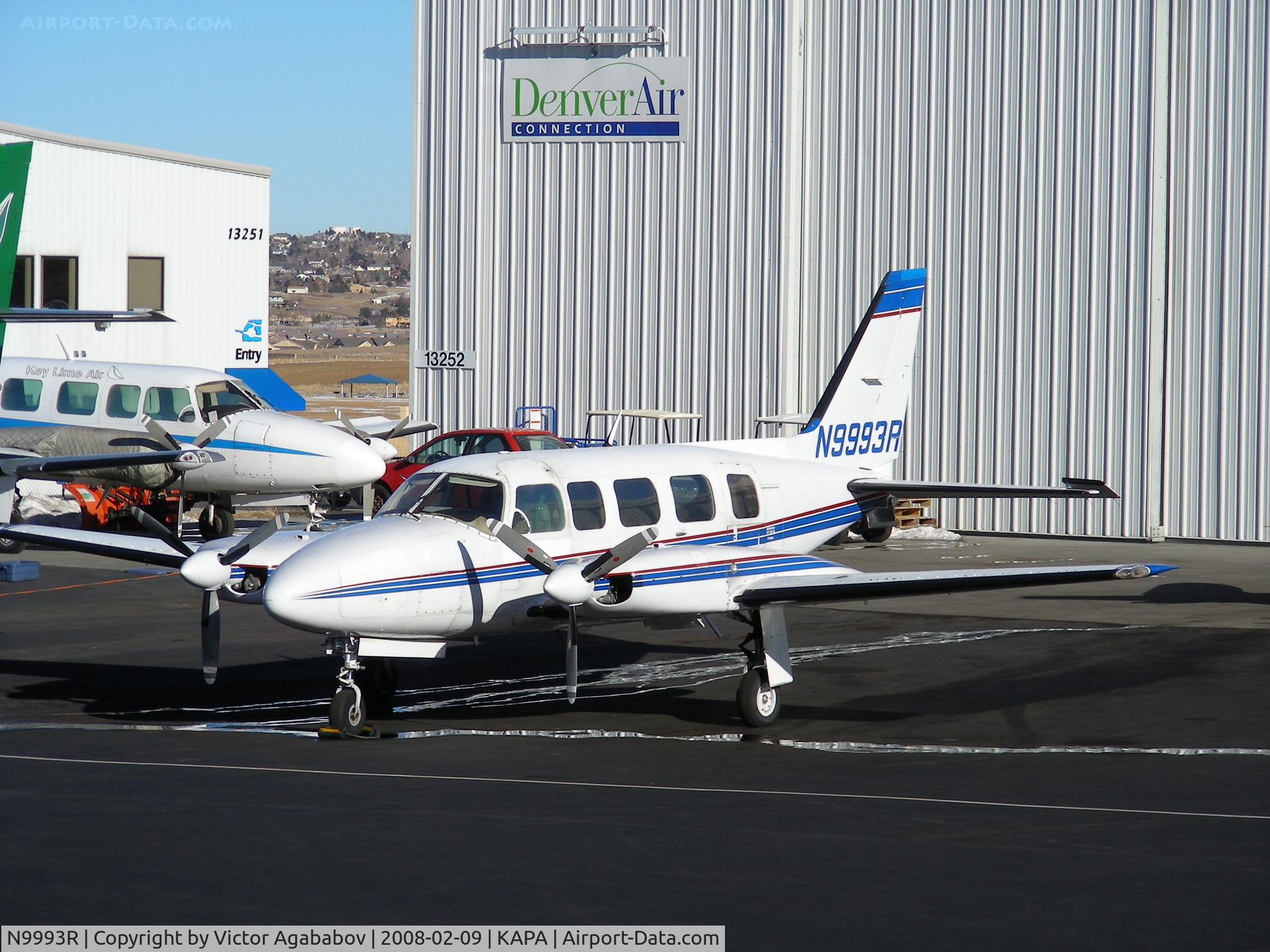 N9993R, 1979 Piper PA-31-350 Chieftain C/N 31-8052029, PA-31 at Key Lime Air hangar