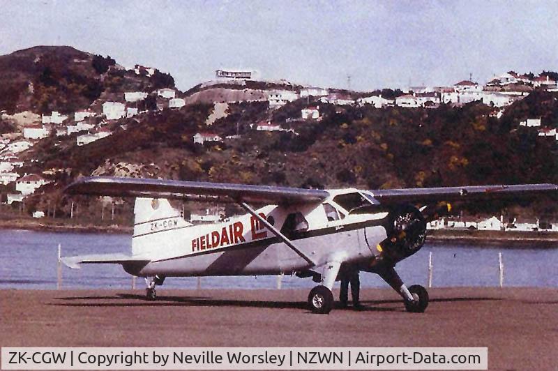ZK-CGW, 1964 De Havilland Canada DHC-2 Beaver C/N 1547, Brand new at Wellington 1964