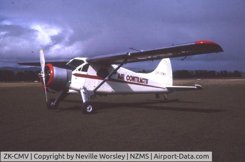 ZK-CMV, Cessna 185B Skywagon C/N 185-0519, At Masterton NZ 1966