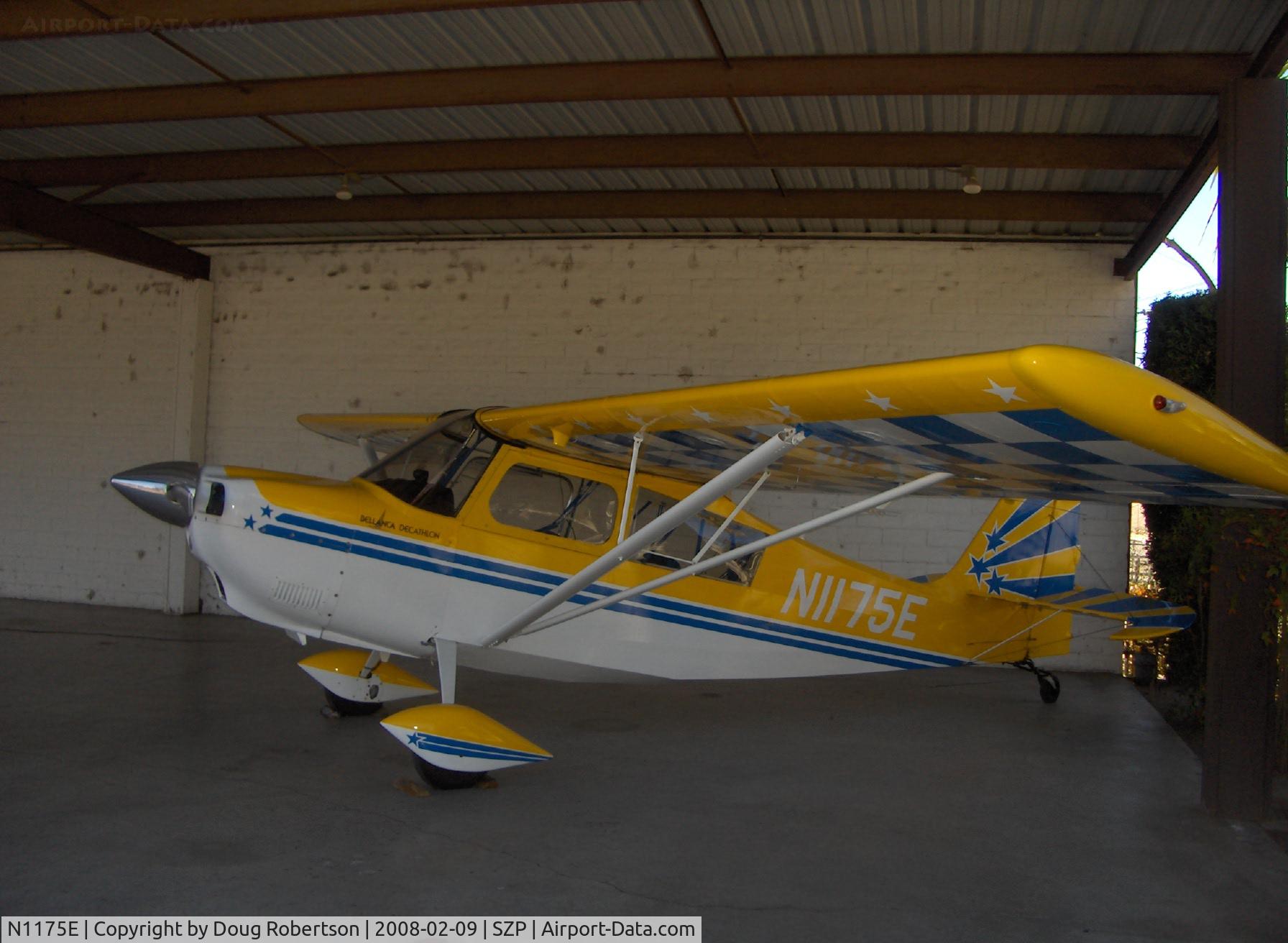 N1175E, 1977 Bellanca 8KCAB Decathlon C/N 314-77, 1977 Bellanca 8KCAB DECATHLON, Lycoming AEIO-320-E1B 150 Hp