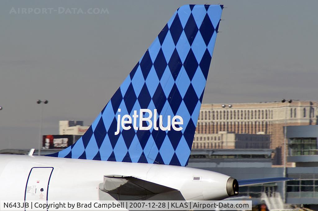 N643JB, 2006 Airbus A320-232 C/N 2871, jetBlue Airways - 'Blue Jersey' / 2006 Airbus A320-232