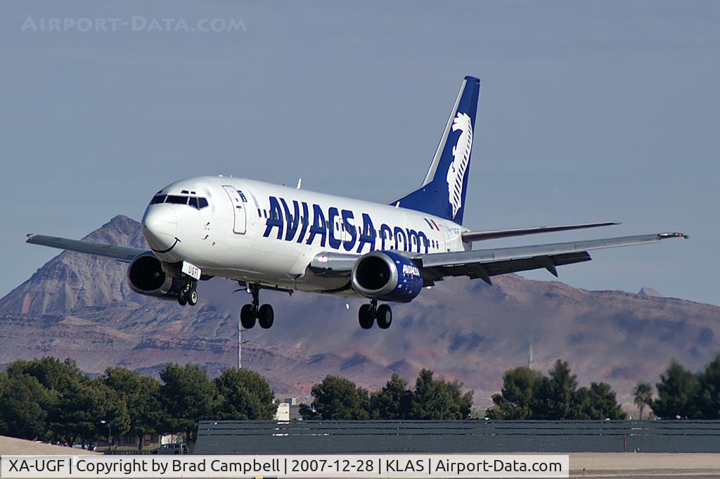 XA-UGF, 1987 Boeing 737-301 C/N 23556, Aviacsa / 1987 Boeing 737-301