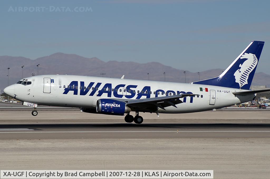 XA-UGF, 1987 Boeing 737-301 C/N 23556, Aviacsa / 1987 Boeing 737-301