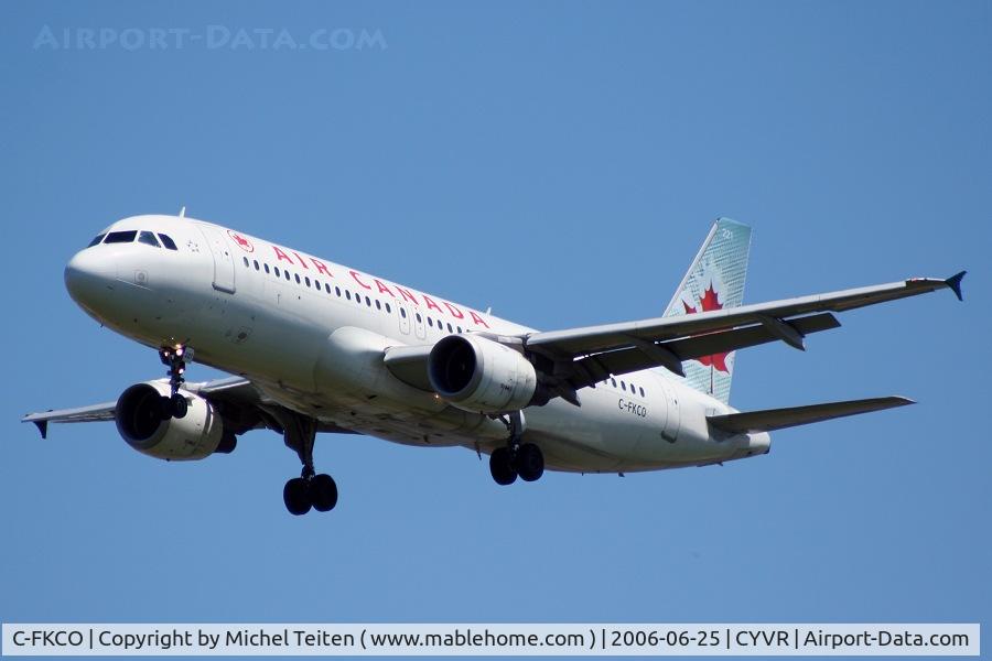 C-FKCO, 1991 Airbus A320-211 C/N 277, Air Canada