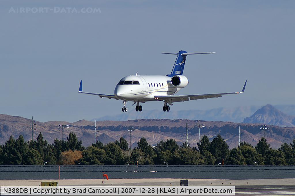 N388DB, 1983 Canadair Challenger 601 (CL-600-2A12) C/N 3016, Barnes Aviation - Dallas, Texas / 1983 Canadair CL-600-2A12 Challenger 601