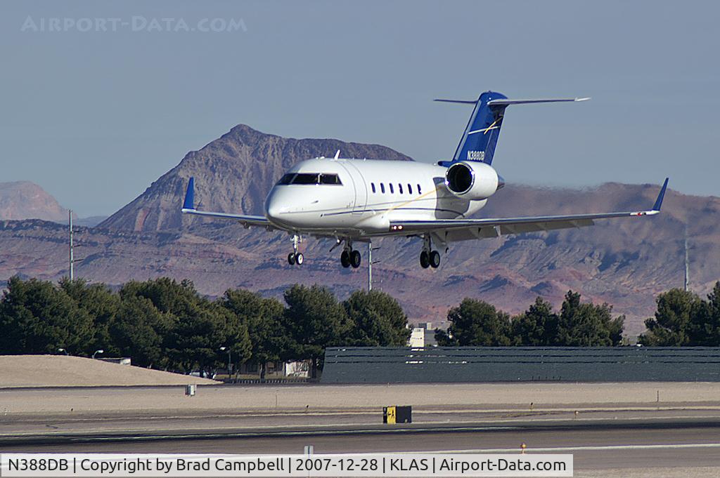 N388DB, 1983 Canadair Challenger 601 (CL-600-2A12) C/N 3016, Barnes Aviation - Dallas, Texas / 1983 Canadair CL-600-2A12 Challenger 601