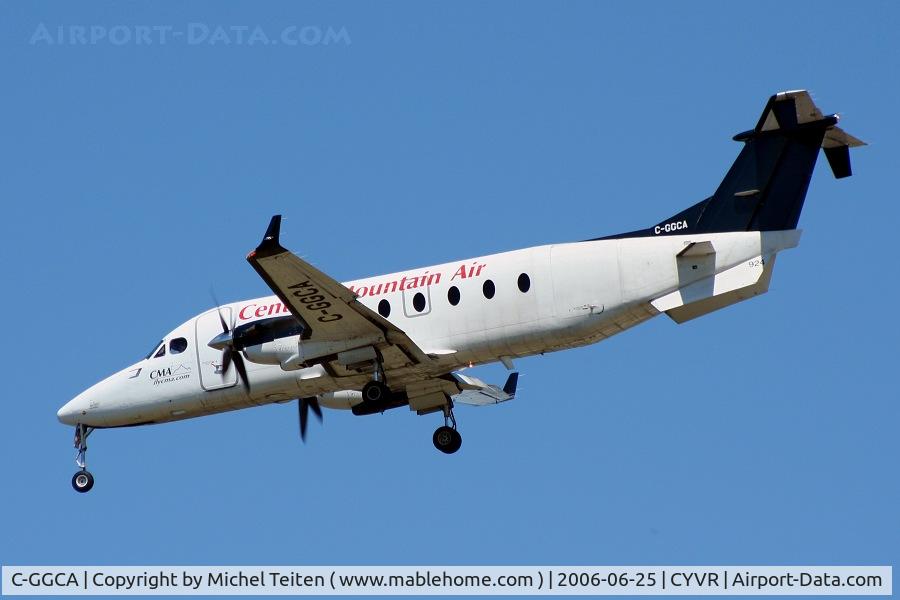 C-GGCA, 1999 Beech 1900D C/N UE-359, Central Mountain Air