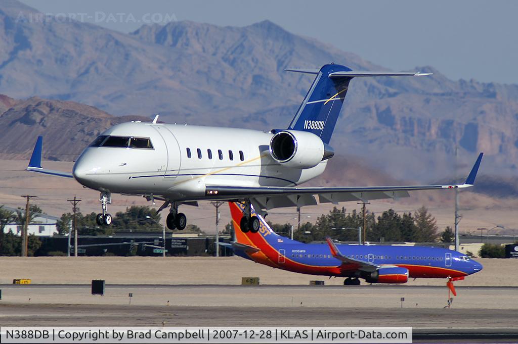 N388DB, 1983 Canadair Challenger 601 (CL-600-2A12) C/N 3016, Barnes Aviation - Dallas, Texas / 1983 Canadair CL-600-2A12 Challenger 601