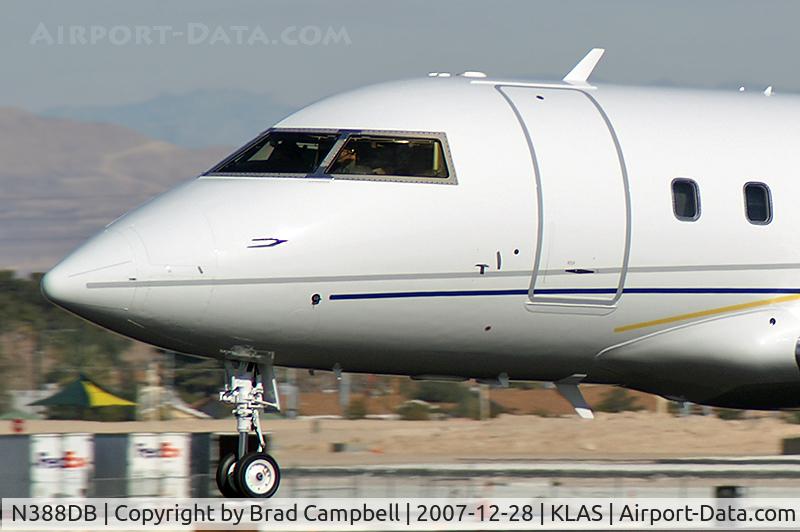 N388DB, 1983 Canadair Challenger 601 (CL-600-2A12) C/N 3016, Barnes Aviation - Dallas, Texas / 1983 Canadair CL-600-2A12 Challenger 601