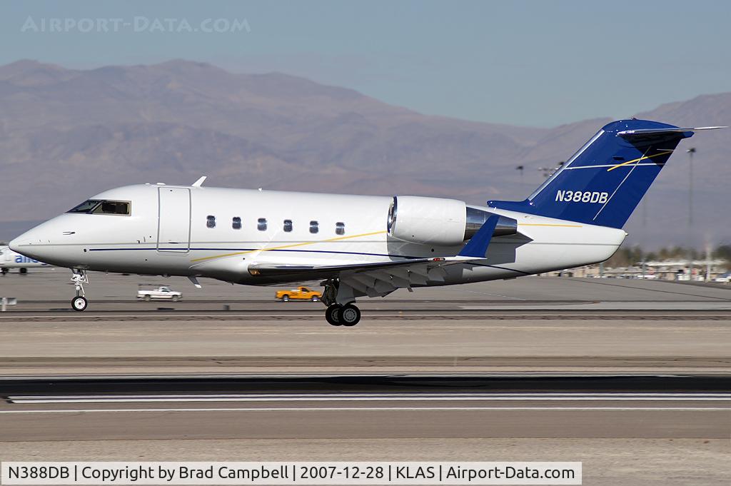 N388DB, 1983 Canadair Challenger 601 (CL-600-2A12) C/N 3016, Barnes Aviation - Dallas, Texas / 1983 Canadair CL-600-2A12 Challenger 601