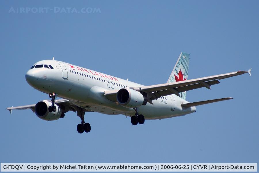 C-FDQV, 1988 Airbus A320-211 C/N 068, Air Canada
