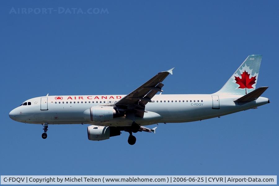 C-FDQV, 1988 Airbus A320-211 C/N 068, Air Canada