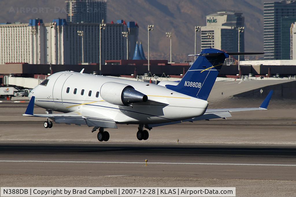 N388DB, 1983 Canadair Challenger 601 (CL-600-2A12) C/N 3016, Barnes Aviation - Dallas, Texas / 1983 Canadair CL-600-2A12 Challenger 601