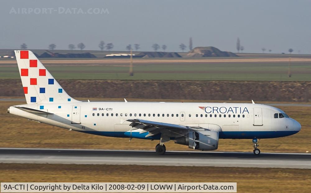 9A-CTI, 1999 Airbus A319-112 C/N 1029, CROATIA  A319