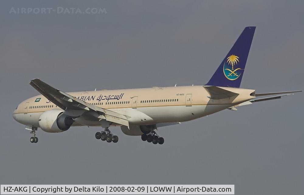HZ-AKG, 1998 Boeing 777-268/ER C/N 28350, Saudi Arabian