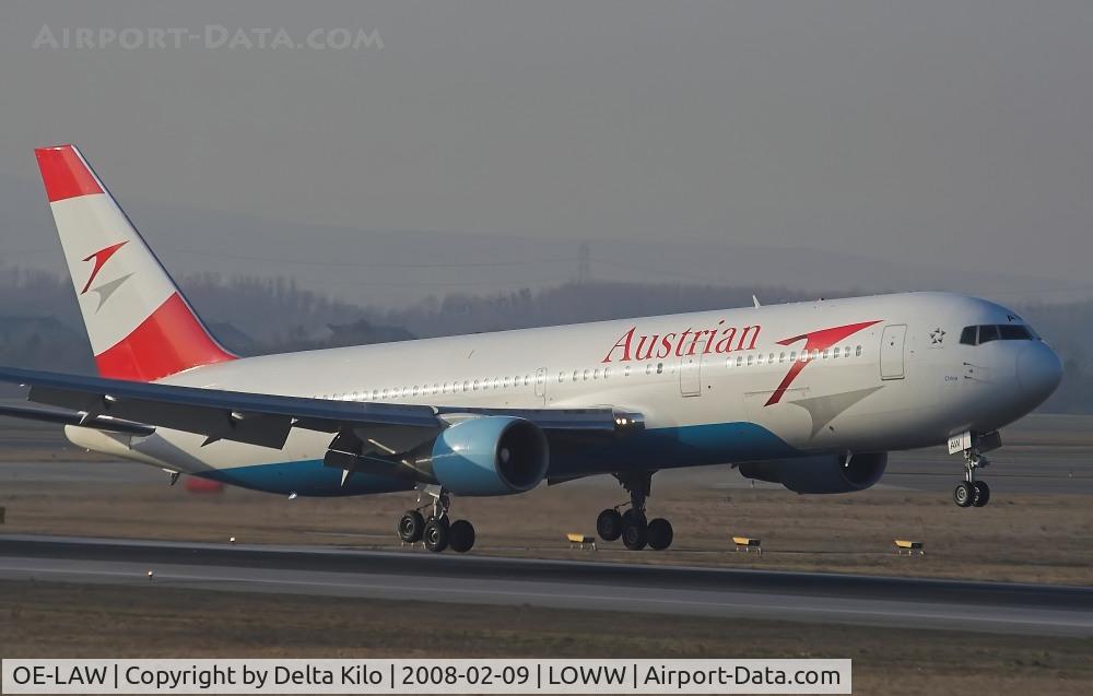 OE-LAW, 1992 Boeing 767-3Z9/ER C/N 26417, Austrian B 767-3Z9