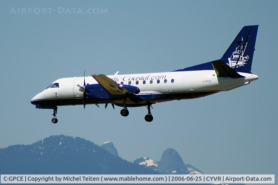 C-GPCE, 1984 Saab-Fairchild SF340 C/N 340A-004, Pacific Coastal Airlines