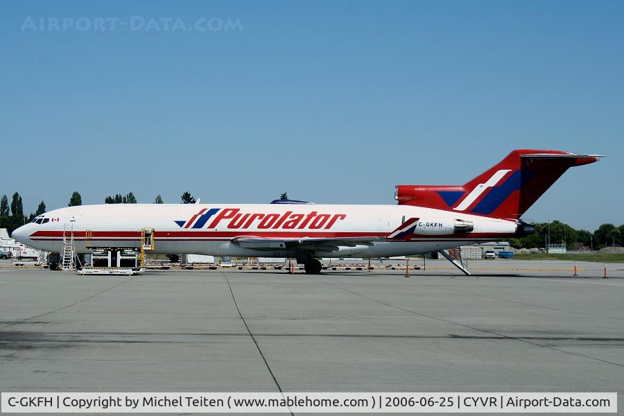 C-GKFH, 1969 Boeing 727-225F C/N 20153, Cargo aircraft for Purolator