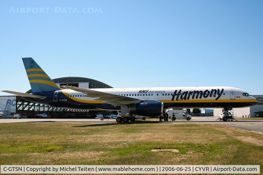 C-GTSN, 1990 Boeing 757-28A C/N 24543, Harmony Airways