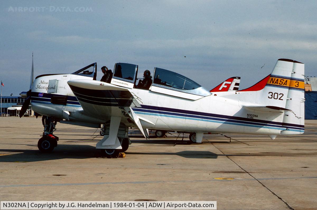N302NA, 1951 North American T-28A Trojan C/N 174-263, Onramp at NAF Washington/AAFB MD