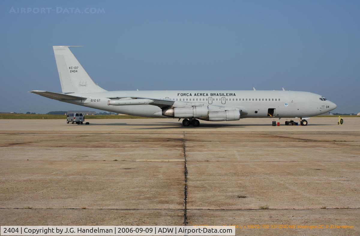 2404, 1968 Boeing KC-137 C/N 19870, On ramp at NAF Washington/AAFB MD