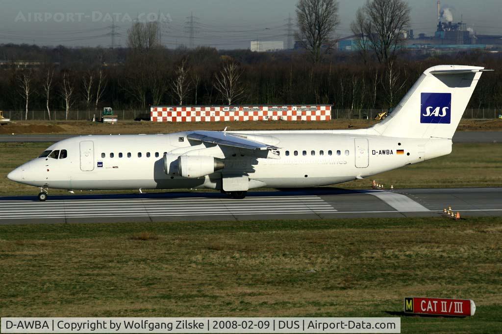 D-AWBA, 1989 British Aerospace BAe.146-300 C/N E3134, visitor
