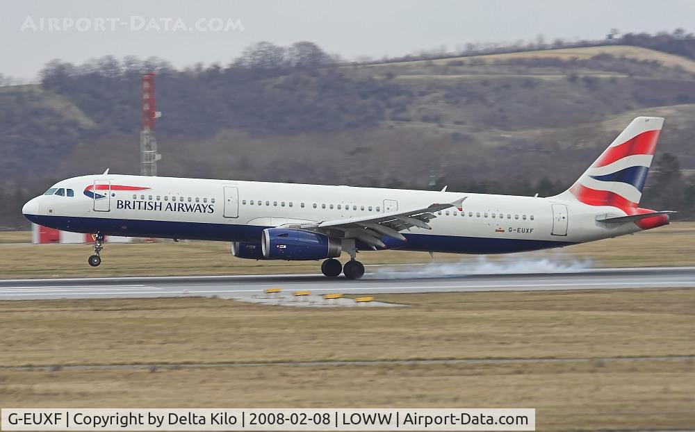 G-EUXF, 2004 Airbus A321-231 C/N 2324, British Airways A321-231