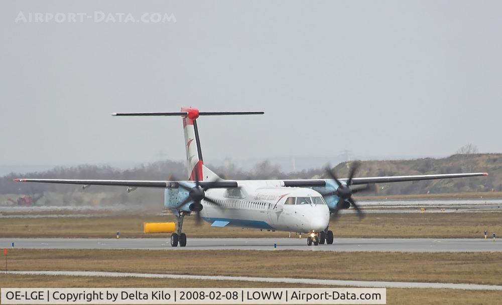 OE-LGE, 2001 De Havilland Canada DHC-8-402Q Dash 8 C/N 4042, AUSTRIAN ARROWS Dash 8