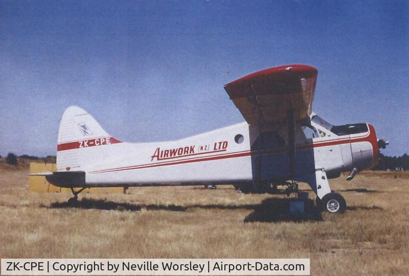 ZK-CPE, 1965 De Havilland Canada DHC-2 Beaver C/N 1603, In Airwork colour scheme