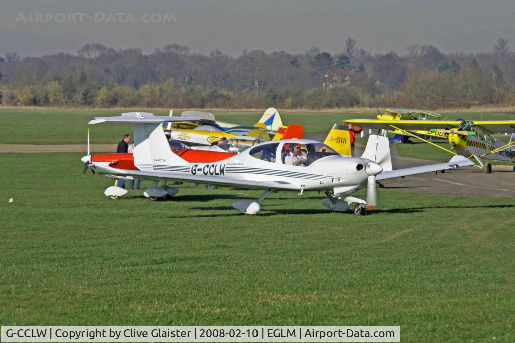 G-CCLW, 2003 Diamond DA-40D Diamond Star C/N D4.068, Registered Owner: DIAMOND AIRCRAFT UK LTD