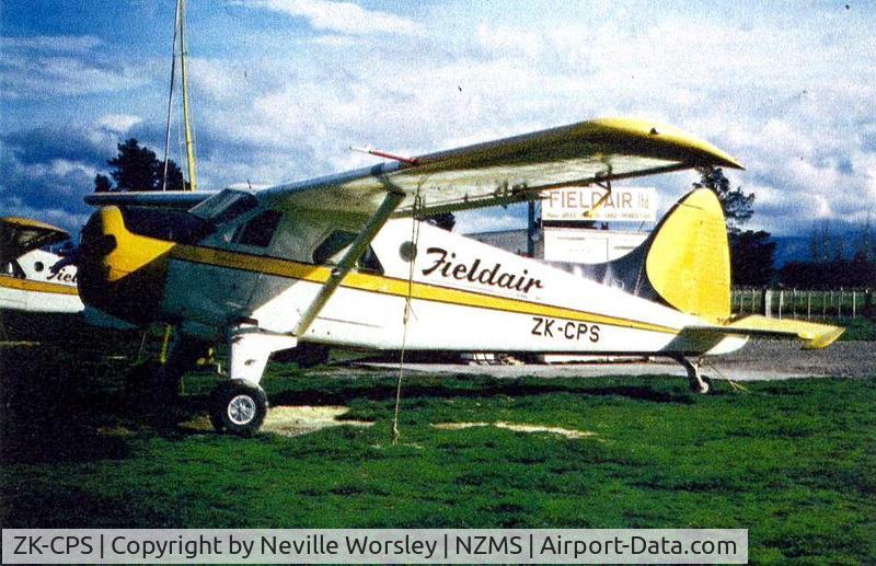 ZK-CPS, 1965 De Havilland Canada DHC-2 Beaver C/N 1609, At Masterton 1974