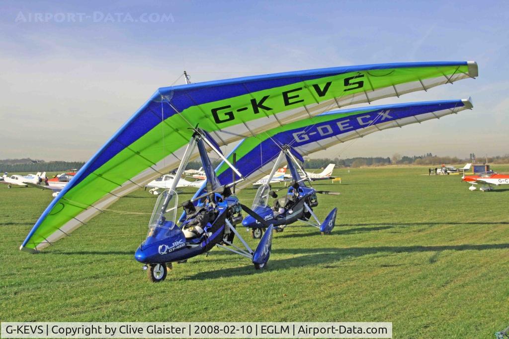 G-KEVS, 2007 P&M Aviation Quik GT450 C/N 8311, HEX: 40526C