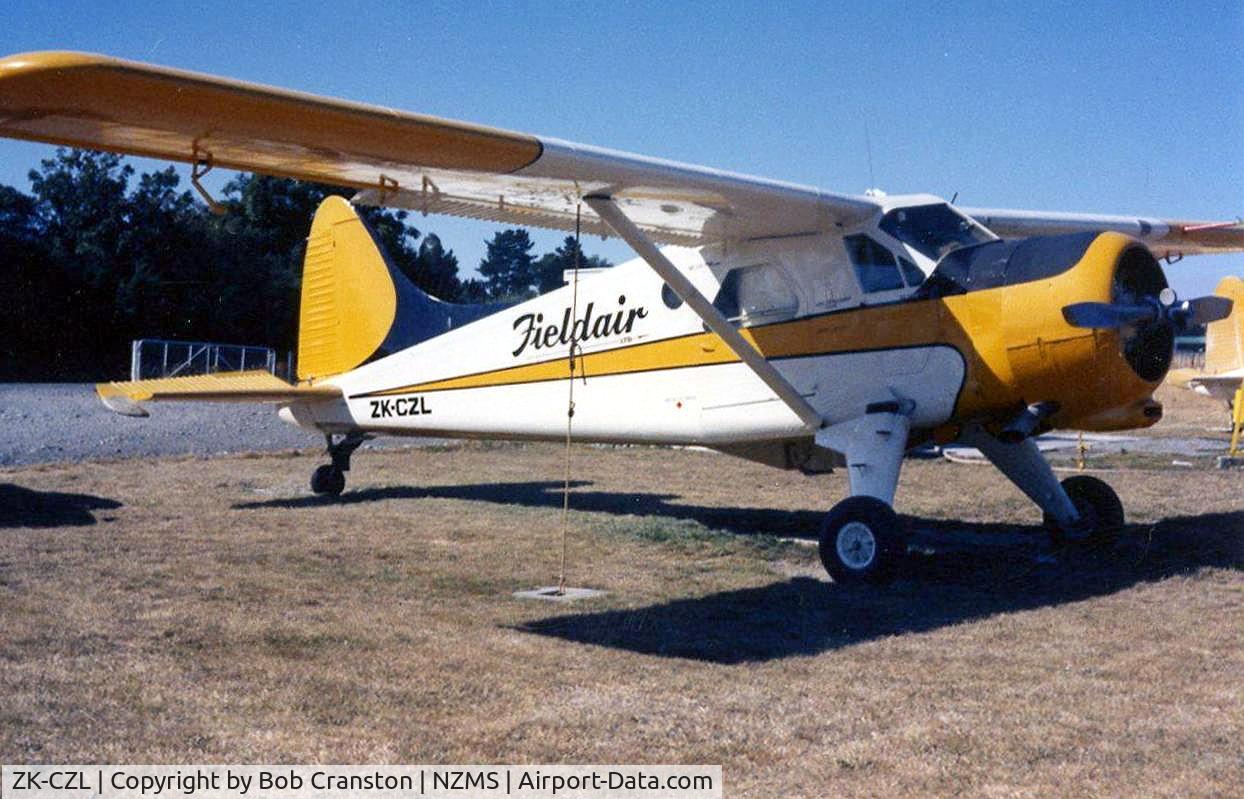 ZK-CZL, 1964 De Havilland Canada DHC-2 Beaver C/N 1541, At Masterton 1975