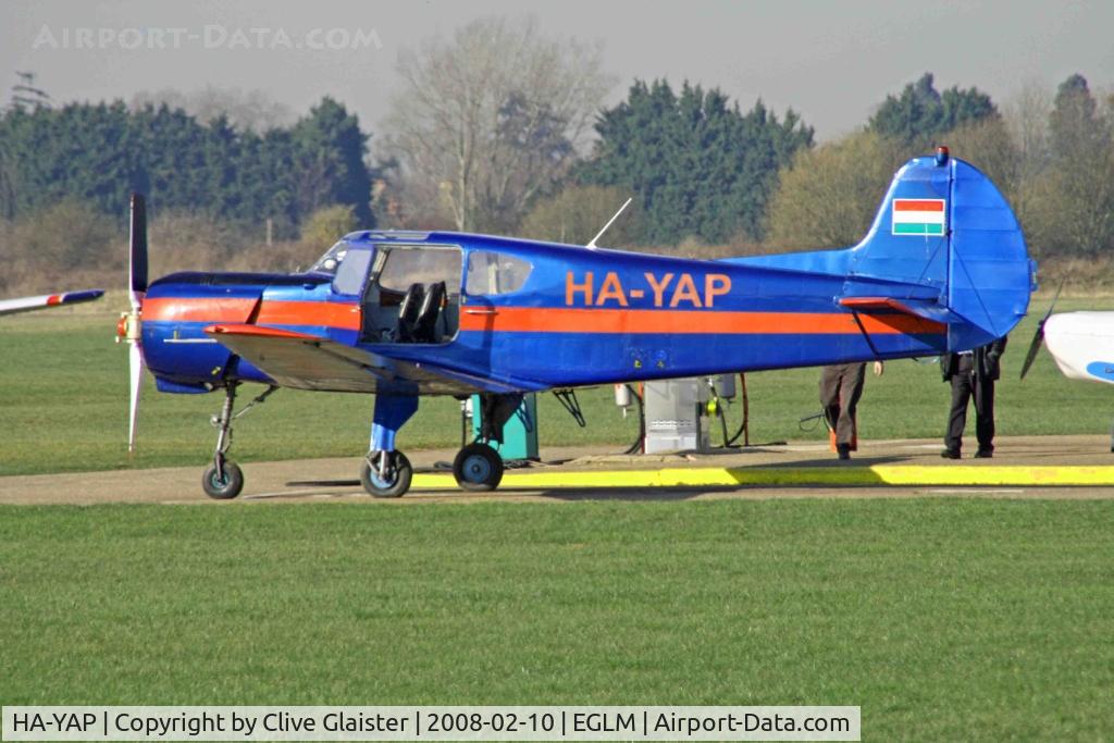 HA-YAP, 1979 Yakovlev Yak-18T C/N 22202034023,  Ex: HA-YAP > G-YAKG August 2012