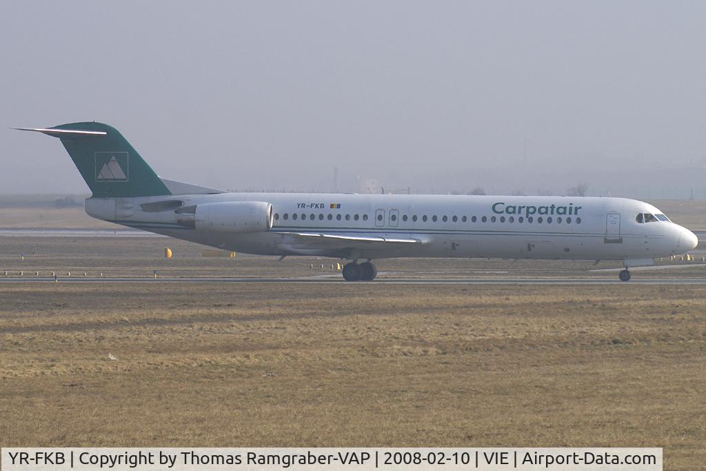 YR-FKB, 1991 Fokker 100 (F-28-0100) C/N 11369, Carpatair Fokker 100