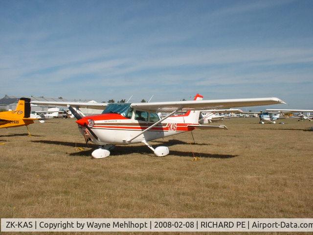ZK-KAS, Cessna 172N C/N 17273454, Parked up during the national competitions held at Richard Pearse Airport, Timaru, New Zealand