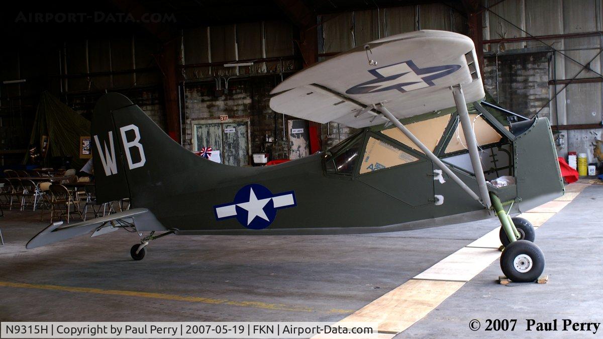 N9315H, 1949 Stinson L-5 Sentinel C/N 4215060, The restoration is progressing right along.