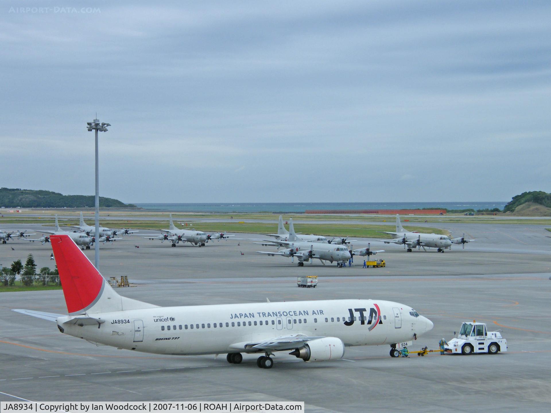 JA8934, 1994 Boeing 737-4K5 C/N 27830, Boeing 737-4K5/Japan Transocean Air/Naha